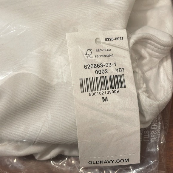 🆕 Old Navy Women’s High-Waisted Tie-Cinched Bikini Swim Bottoms White M 8-10 - Picture 11 of 13